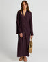 Wine Heavy Designer Heavy Fency Maxi Dress