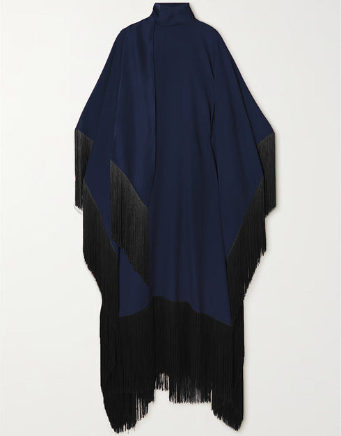 Navy Blue Heavy Designer Heavy Maxi Dress maxi kaftan