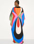 Multi Heavy Designer Digital Printed Maxi Dress maxi kaftan