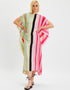 Multi Silk Crepe Kaftan