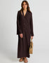 Brown Heavy Designer Heavy Fency Maxi Dress