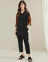 Rust Korean Bsy Pant Shirt Front View