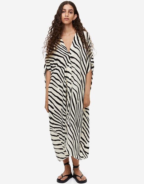 Black Heavy Designer Heavy Fency Maxi Dress