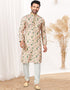 Readymade Kurta Payjama Wedding collection Desert Sand Kurta Heavy Cotton Payjama Front View