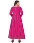 Pink Heavy Designer Heavy 14 Kg Reyon Gown Salwar Kameez