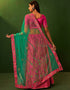 modern warm pink silk wedding style lehenga choli with warm pink silk 2862-20041 Back View