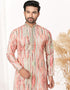 Readymade Kurta Payjama Wedding collection Brownish Pink Kurta Heavy Cotton Payjama Close-up View