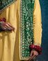 Yellow Modal Silk Pant Suit Salwar Kameez