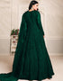Green Net Anarkali Anarkali Closure View