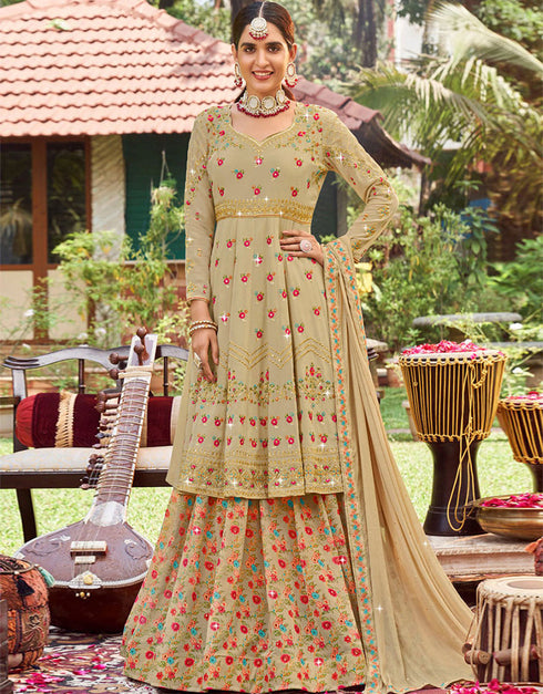 Chiku Georgette Lehenga Suit