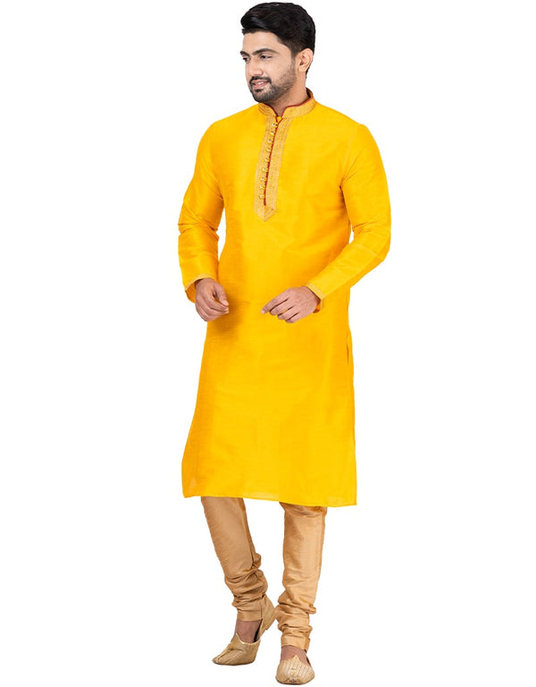 MUSTERD Kurta DUPION SILK Churidar
