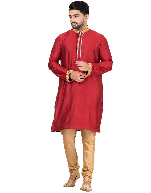 RED Kurta PSONA Churidar