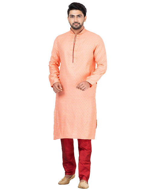 DEEP PINK Kurta JAMEWAR SILK Churidar