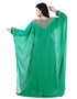 Stylist Green Colored Georgette Heavy Farasha