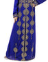Designer Blue Georgette Stone Embroidery Kaftan