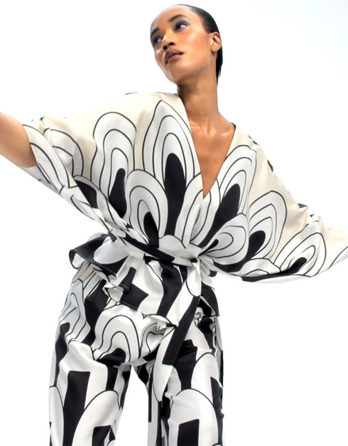 White & Black Soft Satin Silk Kaftan Buy Kaftan For Women Online