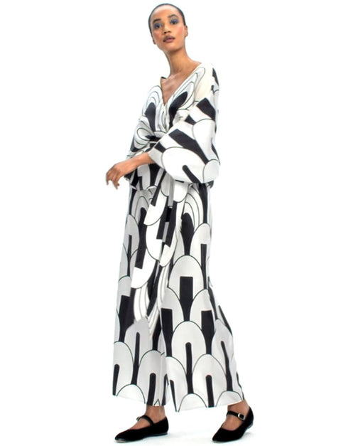 White & Black Soft Satin Silk Kaftan Kaftan For Women
