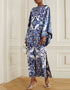Jordy Blue Latest Printed Maxi Dress Closure View
