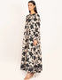Misty Rose Kurti + Black Inner Closure View