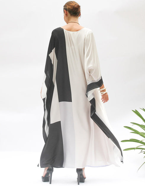 Grey Free From Chest With Length 56 Inch Back View