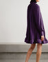 Purple Roman Crush Gown Back View