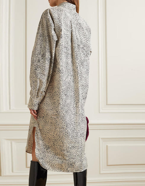 Dawn Pink Premium Oversize Shirt Back View