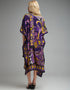 purple haze diamond crepe trendy designer party wear maxi dress digital printed work details for dress jsdc-5917 Back View