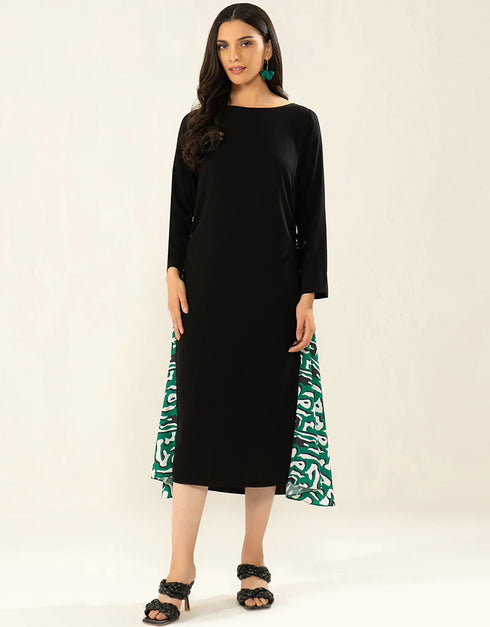 Blue Zodiac Kaftan Back View