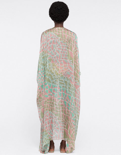 Multi Georgette Kaftan maxikaftan