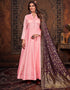 Light Pink Art Silk Anarkali Anarkali Closure View