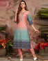 Pink Soft Chanderi With Value Addition Fabric Suit Pant