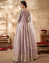 Light Dusty Pink Art Silk Anarkali Anarkali Closure View