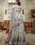 White Cotton Suit Sharara Women