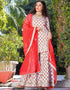White Cotton Suit Sharara