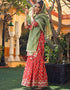 Red Cotton Suit Sharara