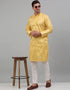 Yellow Kurta Cotton Pant