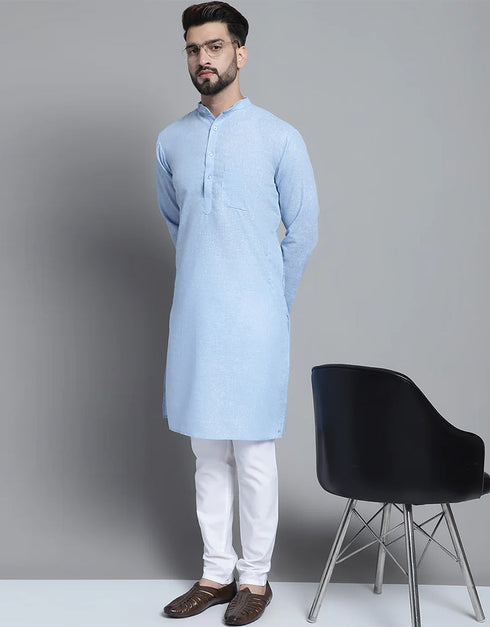 Sky Kurta Pure Cotton Payjama