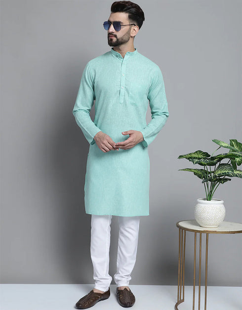 Light Green Kurta Pure Cotton Payjama