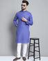 Royal Blue Kurta Pure Cotton Payjama