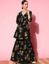 Black Crepe Suit Sharara