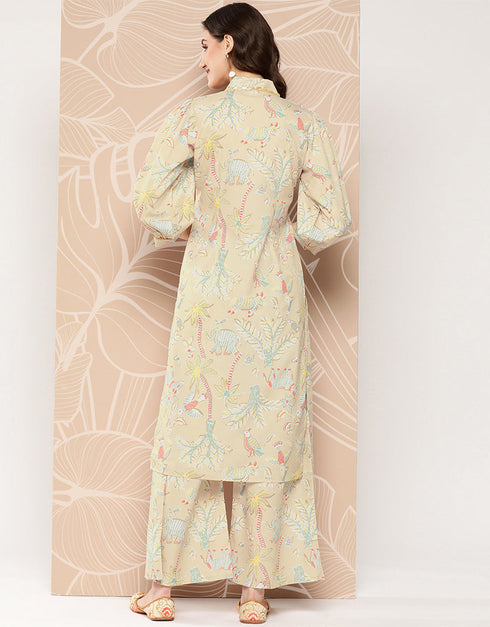 Light Pista Crepe Straight Palazzo Women