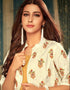 Heavy Maslin Mustard Straight Suit Anarkali Bottom