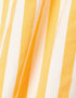 Designer Party Wear Maxi Dress Yellow Rayon Blend Maxi Dress Side View
