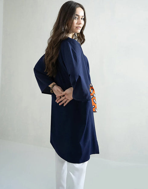 Blue Charcoal Top + Pant pretty Kaftan