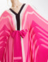Pink Soft Silk Crepe Maxi Dress Closure View Salwar Kameez