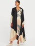 Black French Crepe Kaftan