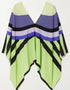 Light Green Silk Crepe Kaftan Buy multi color kaftan