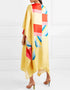 Yellow Soft Satin Silk Kaftan Buy pretty Kaftan