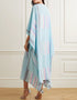 Sky Blue Soft Satin Silk Kaftan Buy Kaftan For Women