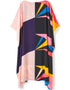 Multi Latest Soft Silk Crepe Kaftan African Kaftans